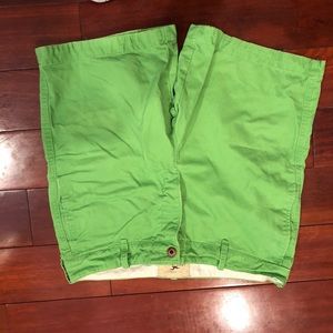 Men’s Lime Green Hollister Shorts